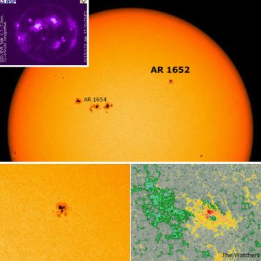 LLAMARADA SOLAR CLASE M1.0,EL 13 DE ENERO 2013