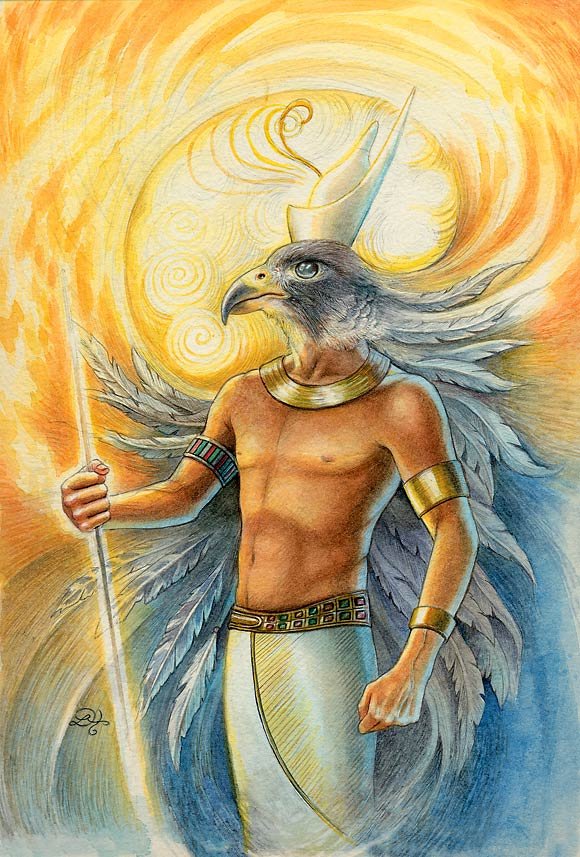 Horus - Mitologia Egipcia - Dioses Egipcios – El Mundo de la Fantasia - Seres Mitologicos y de la Noche - imagenespreferidas.blogspot.com