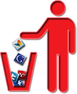 papelera redes sociales