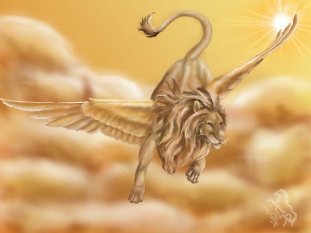 Winged_Lion_by_Rhodea
