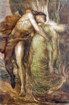 George Frederick Watts - Orpheus and Eurydice