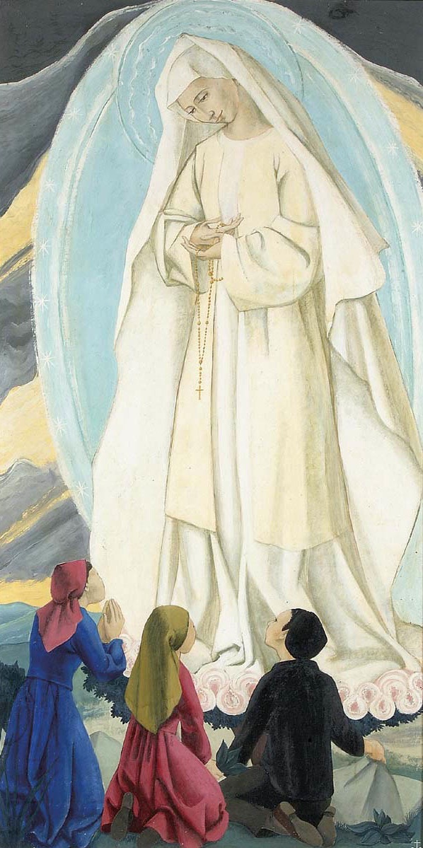 Our Lady of Fatima by Sr Mary of the Compassion