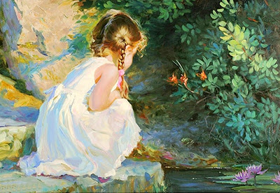 cuadros muy bonitos de niñas