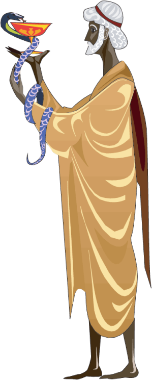 vinilo decorativo mitologia asclepio