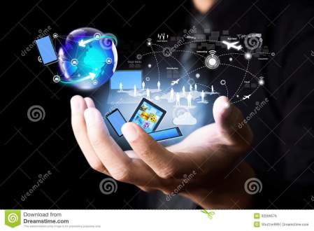 tecnología-inalámbrica-moderna-y-red-social-32099576