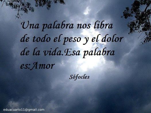 lA PALABRA SOFOCLES