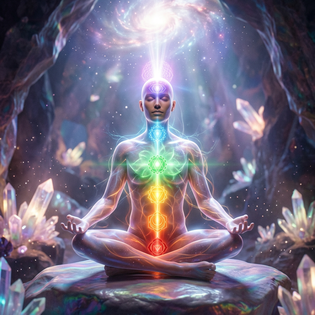 Evolving figure stabilizing light through body levels